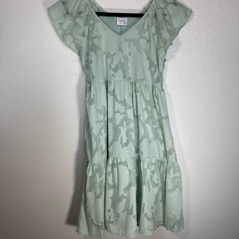 Mint Green Dress